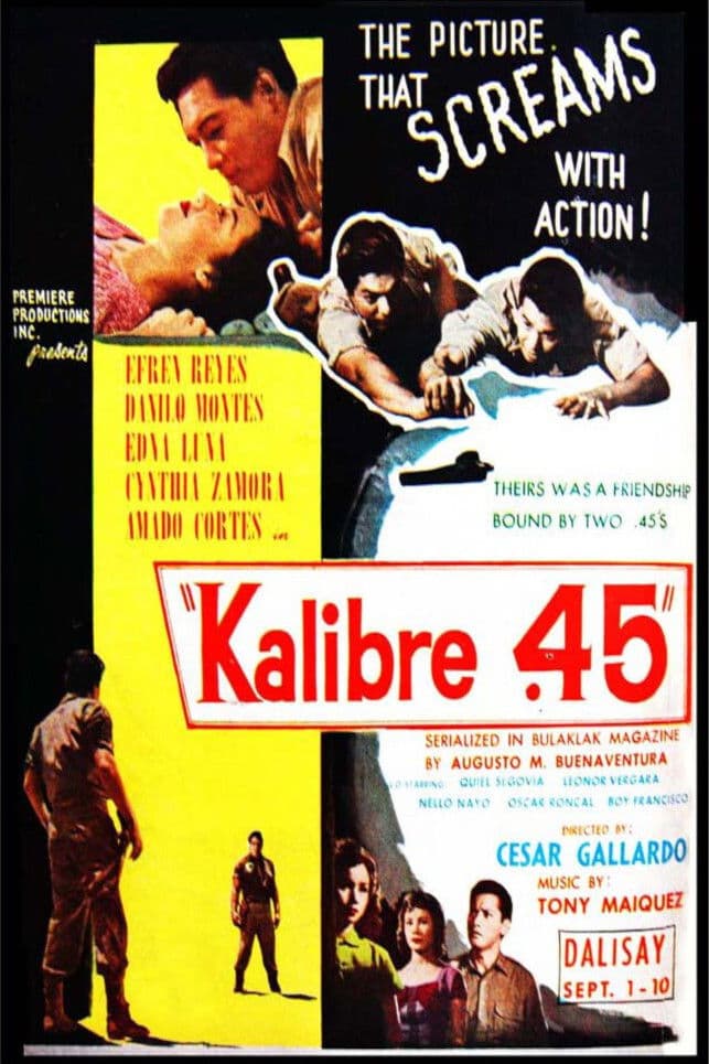 Poster backdrop for Kalibre .45