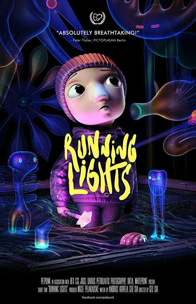 Poster backdrop for Running Lights