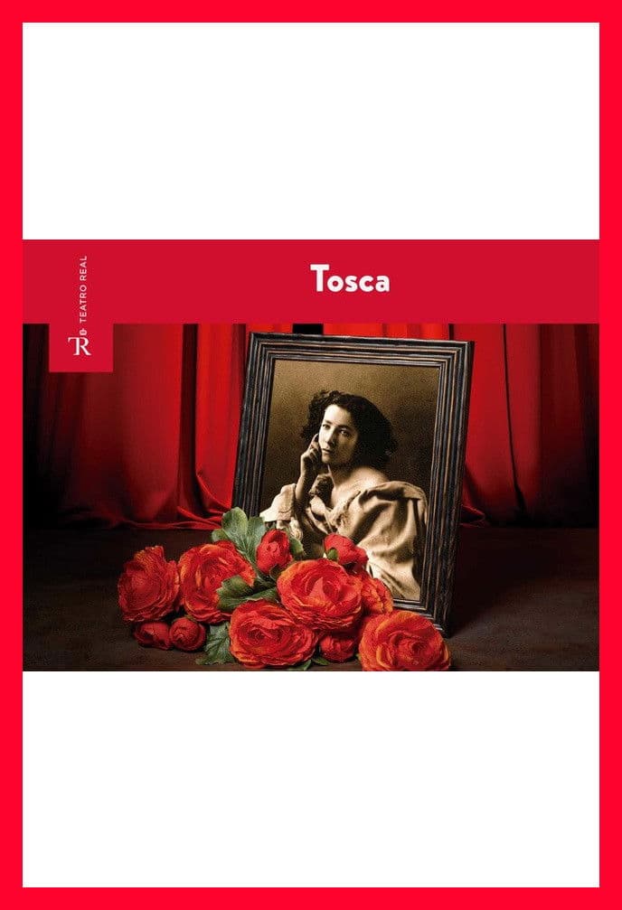 Poster backdrop for Tosca - Teatro Real