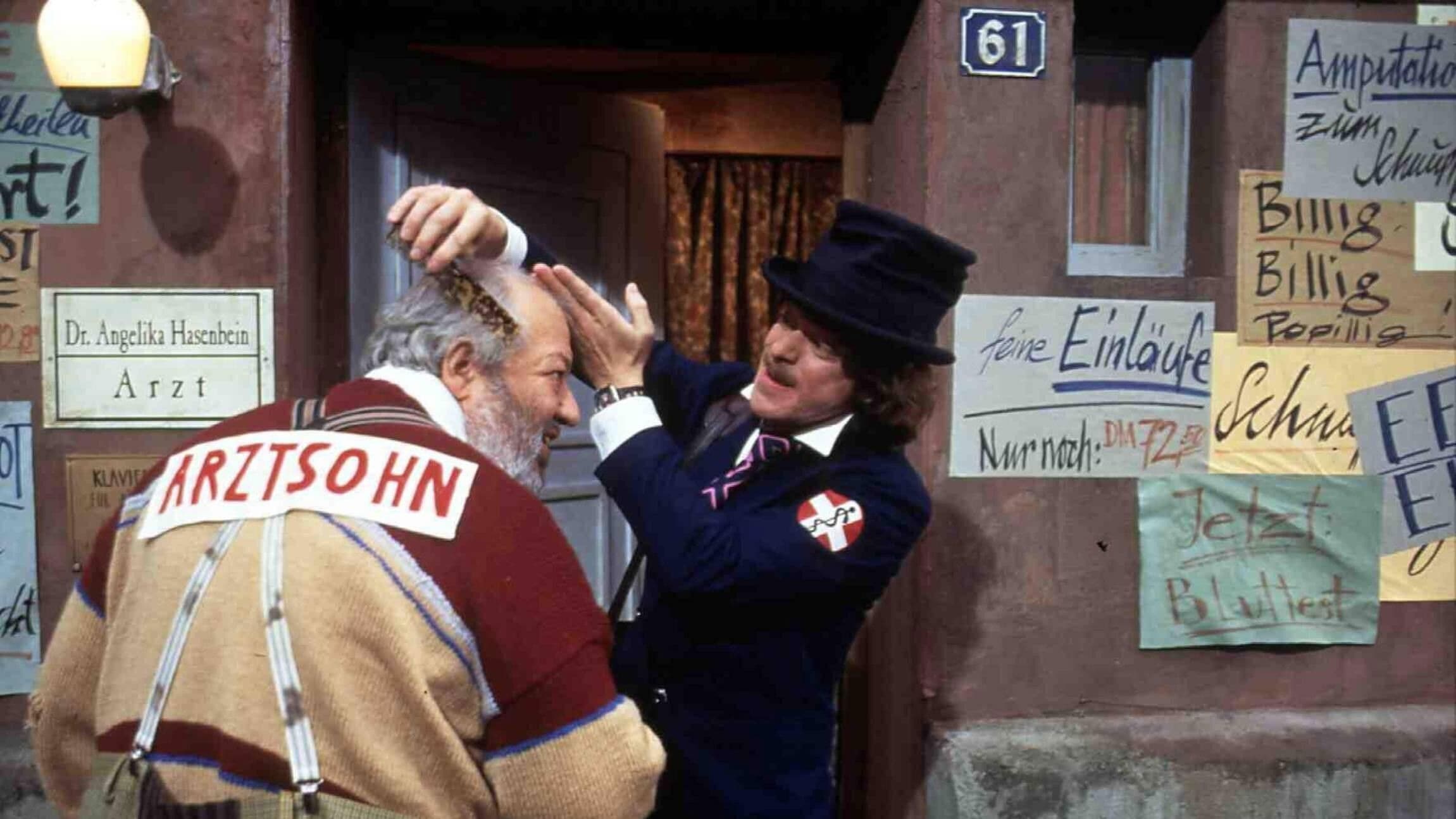 Poster backdrop for Praxis Dr. Hasenbein