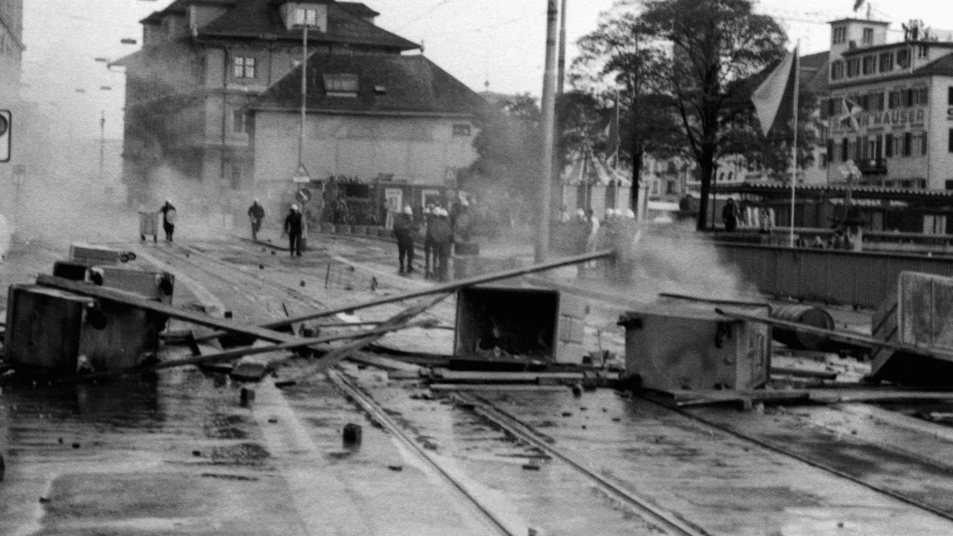 Poster backdrop for Züri brännt