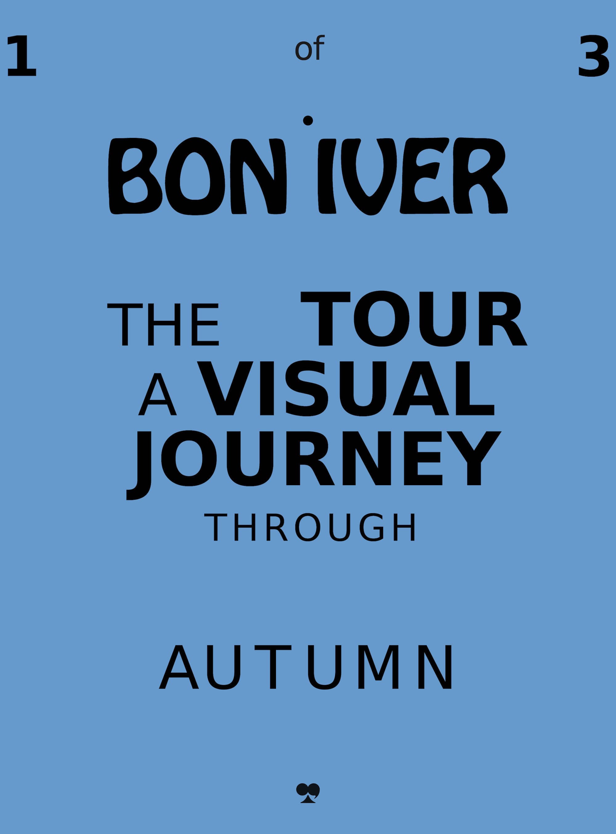 Poster backdrop for Bon Iver: Autumn