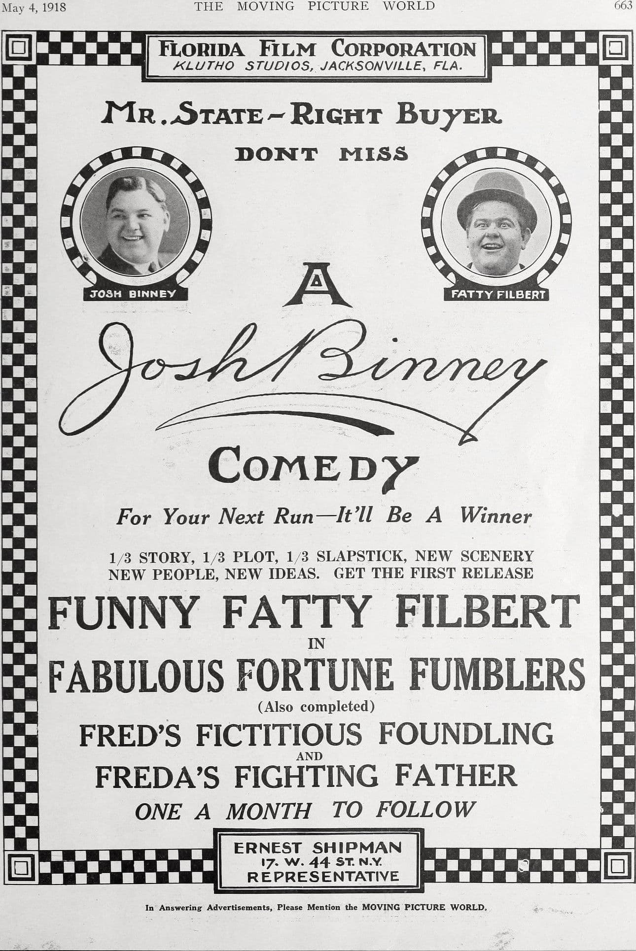 Poster backdrop for Fred's Fictitious Foundling