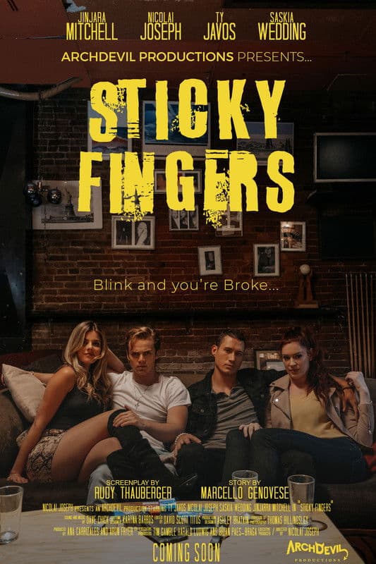 Poster backdrop for Sticky Fingers