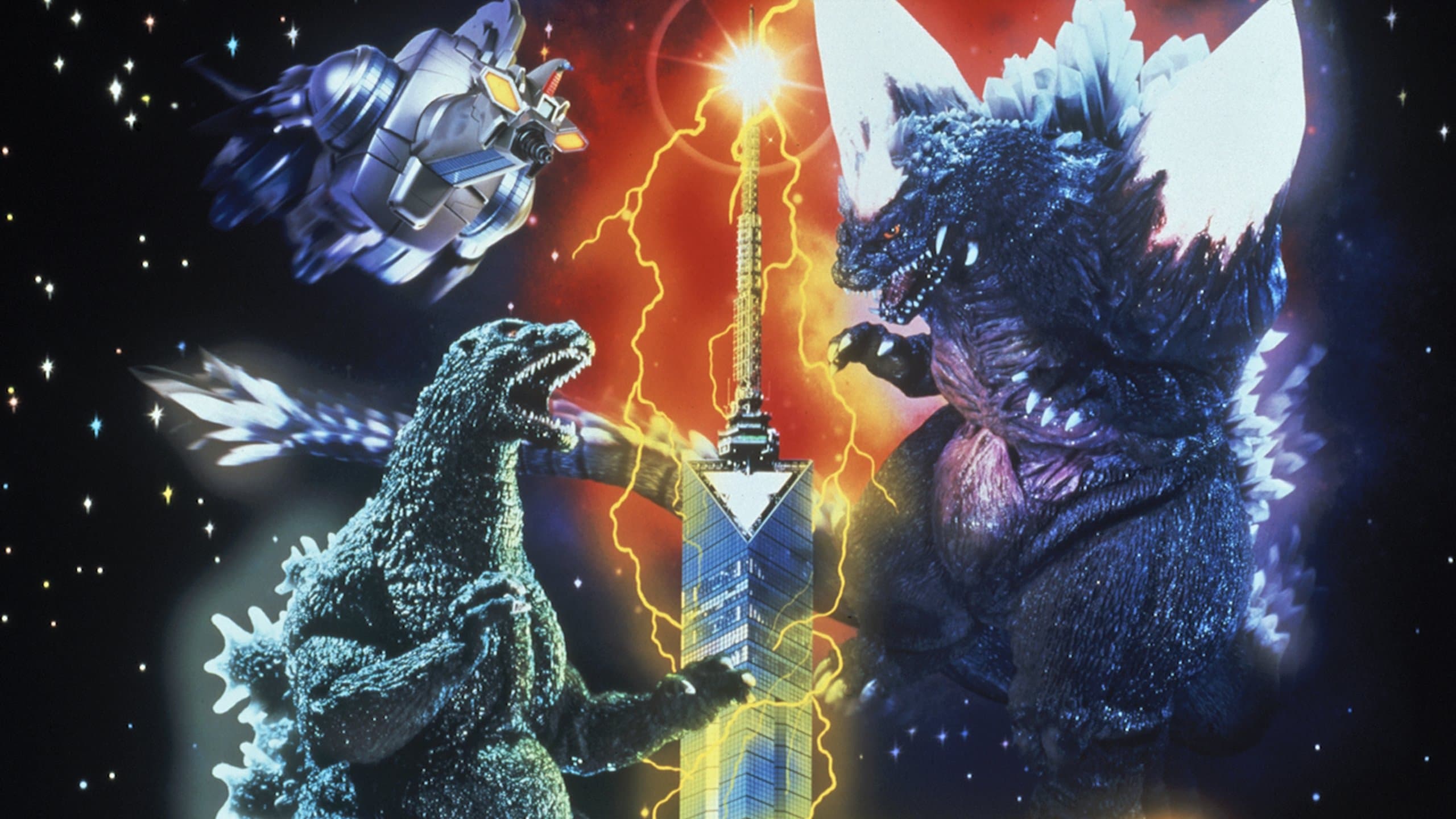 Poster backdrop for Godzilla vs. SpaceGodzilla