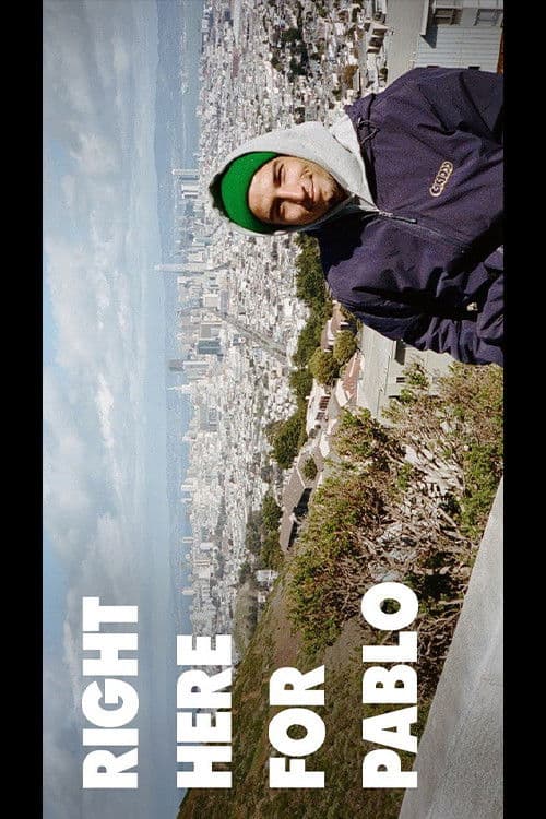 Poster backdrop for GX1000 - Right Here for Pablo