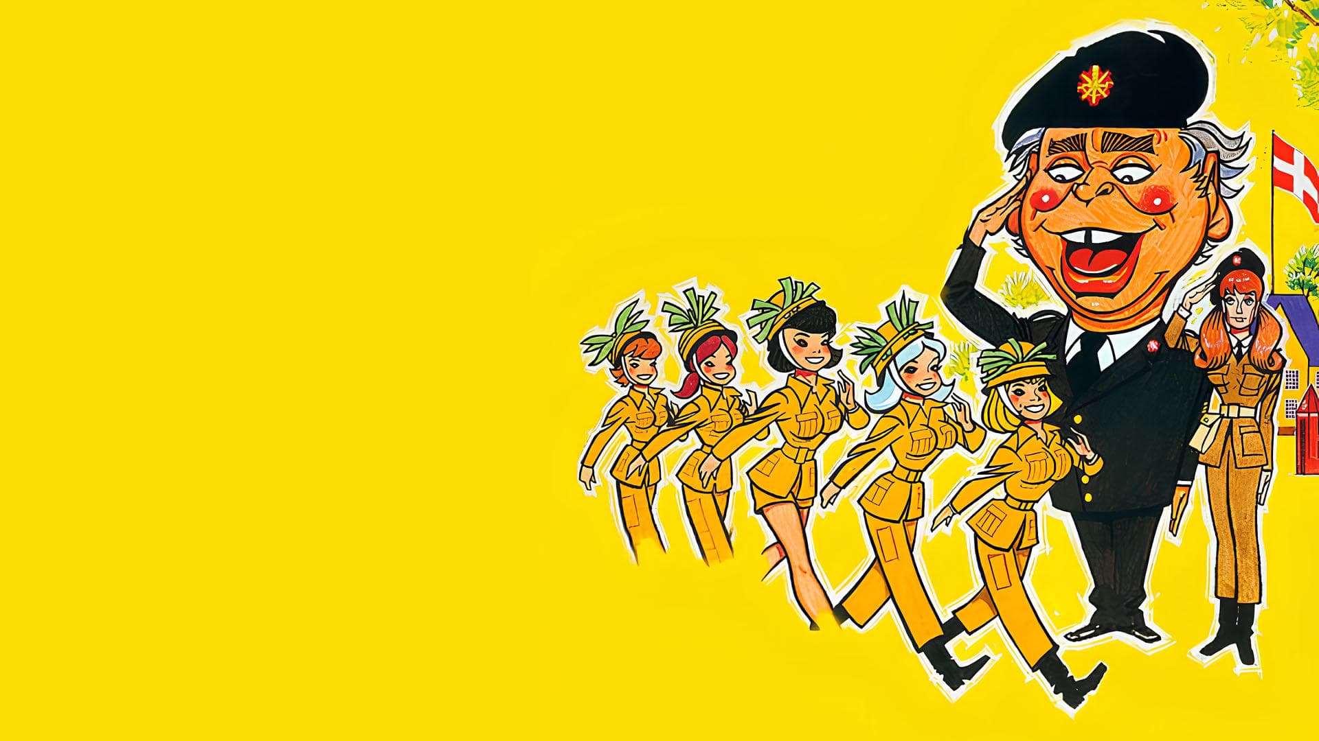 Poster backdrop for Girls at Arms