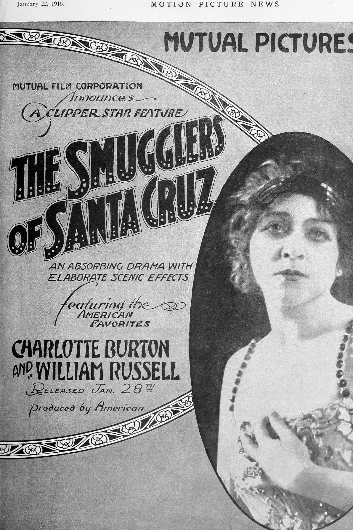 Poster backdrop for The Smugglers of Santa Cruz