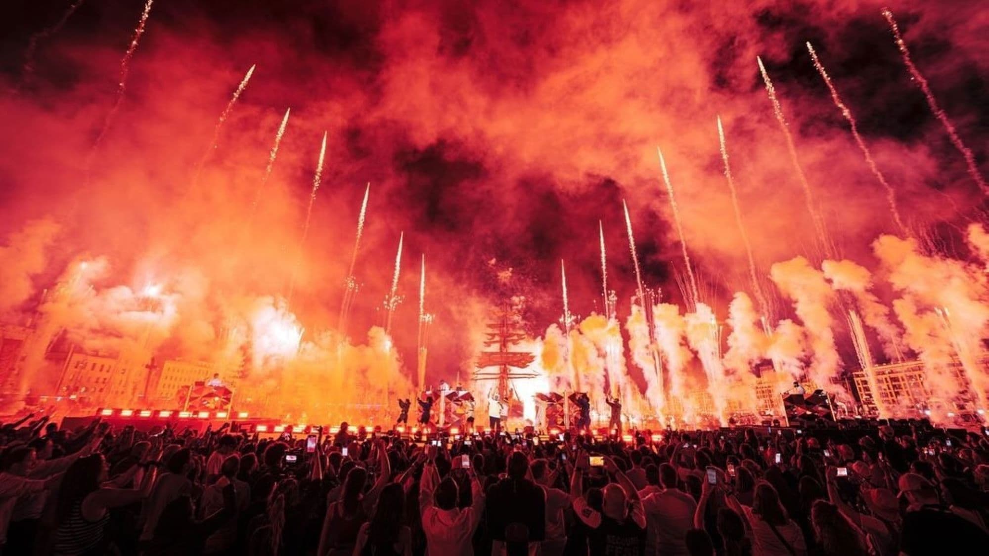 Poster backdrop for Coca Cola Music Tour - Soprano & Alonzo