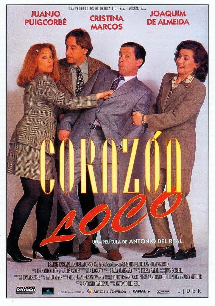 Poster backdrop for Corazón loco