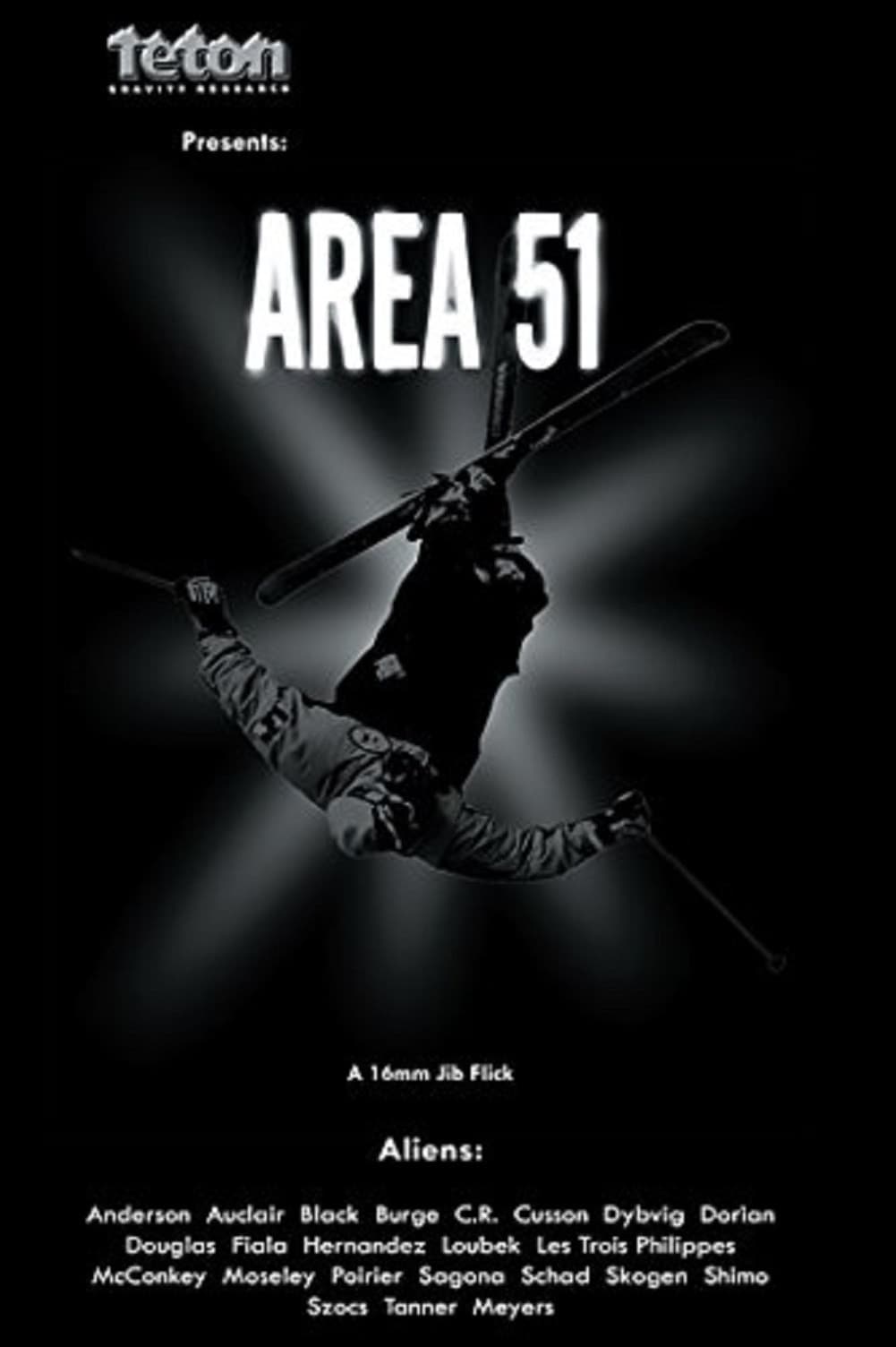Poster backdrop for Area 51