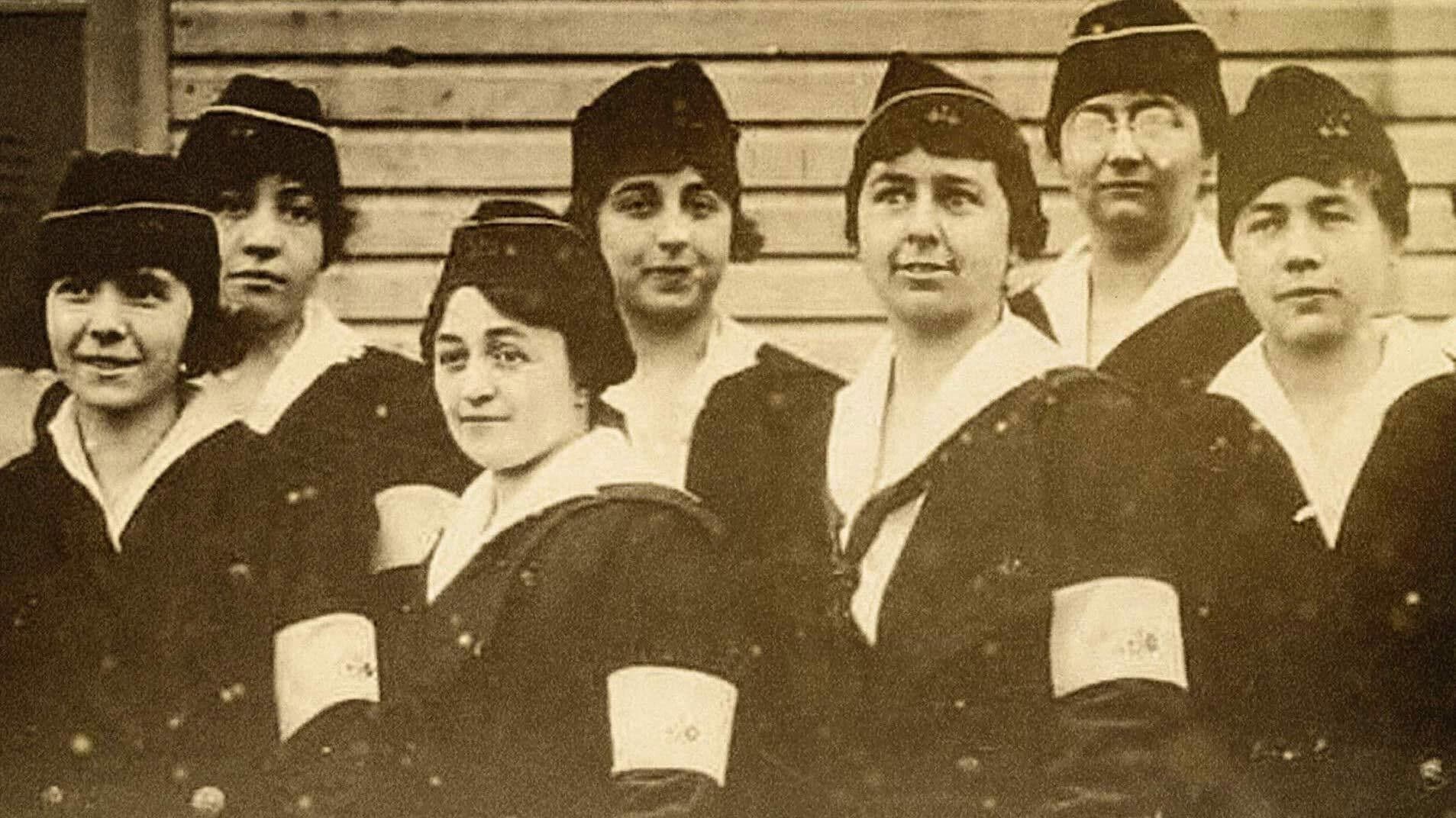 Poster backdrop for The Hello Girls