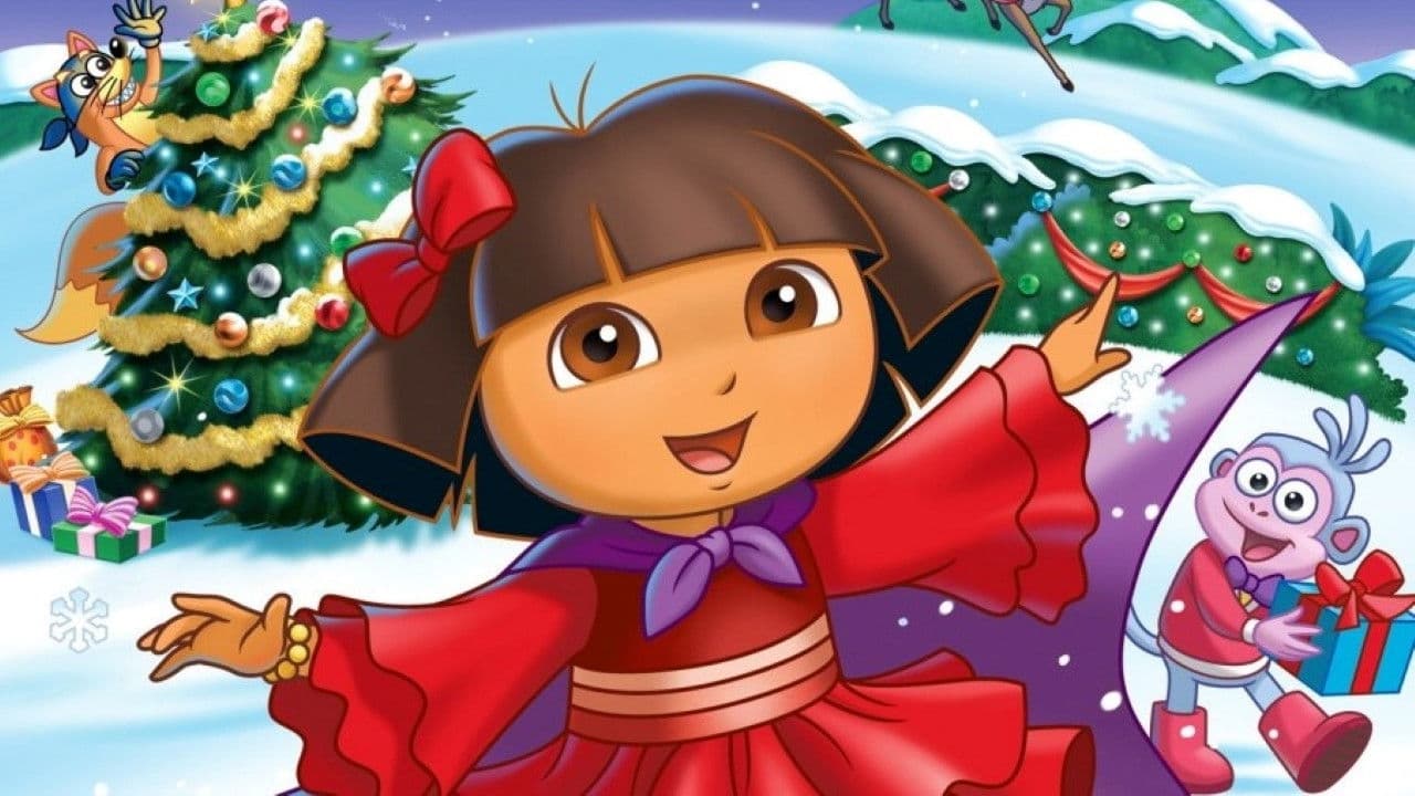 Poster backdrop for Dora the Explorer: Dora's Christmas Carol Adventure