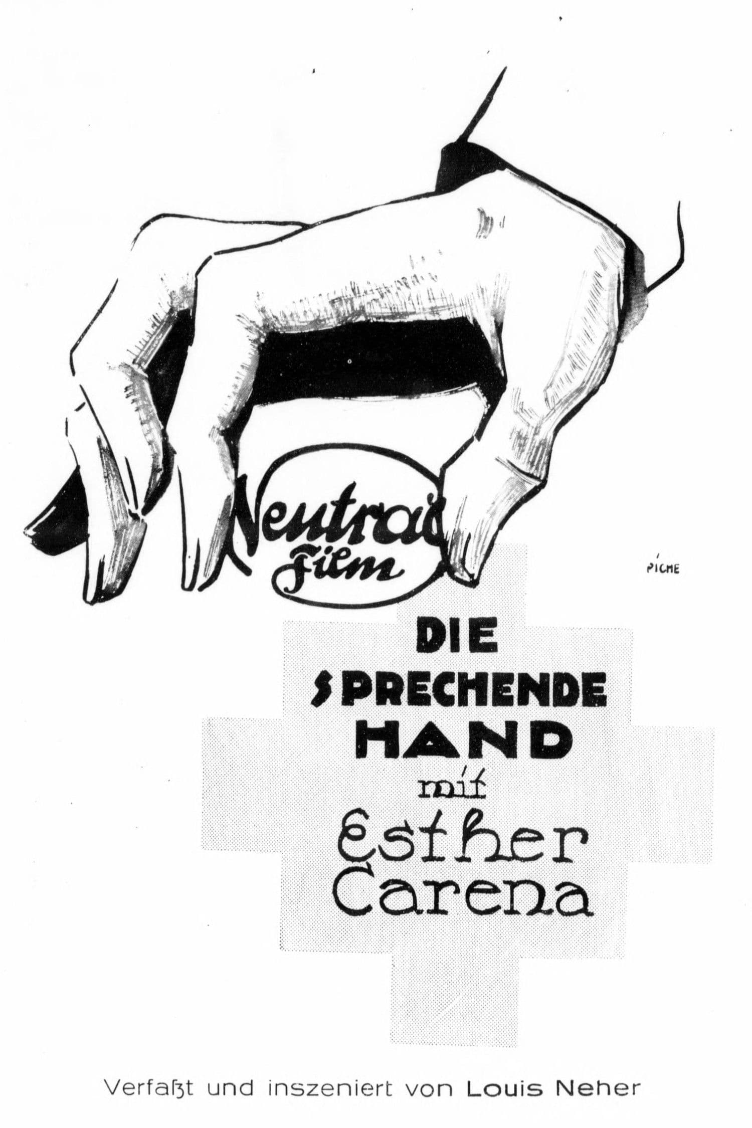 Poster backdrop for Die sprechende Hand