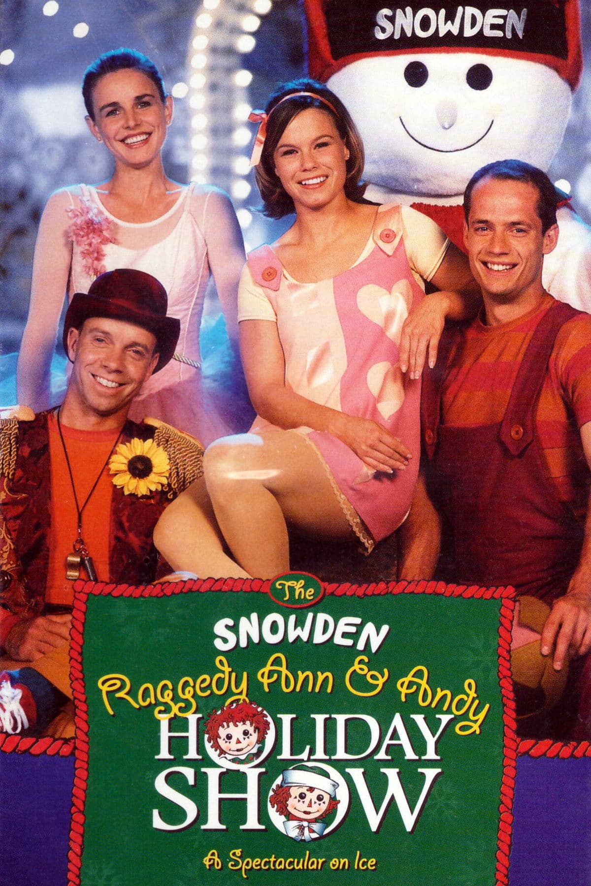 Poster backdrop for The Snowden, Raggedy Ann & Andy Holiday Show
