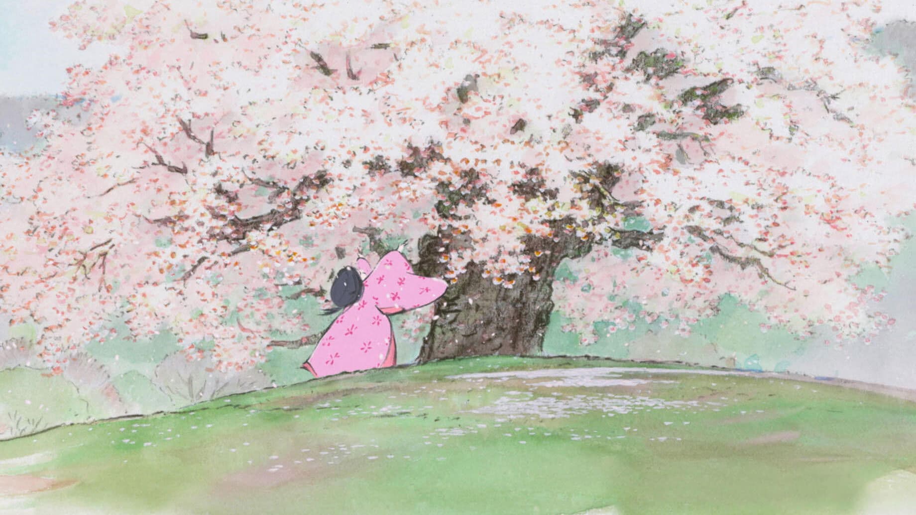 Poster backdrop for The Tale of The Princess Kaguya