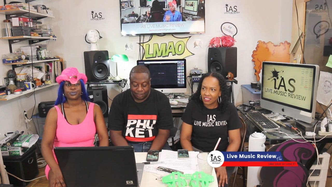 Poster backdrop for iAS Live Music Review