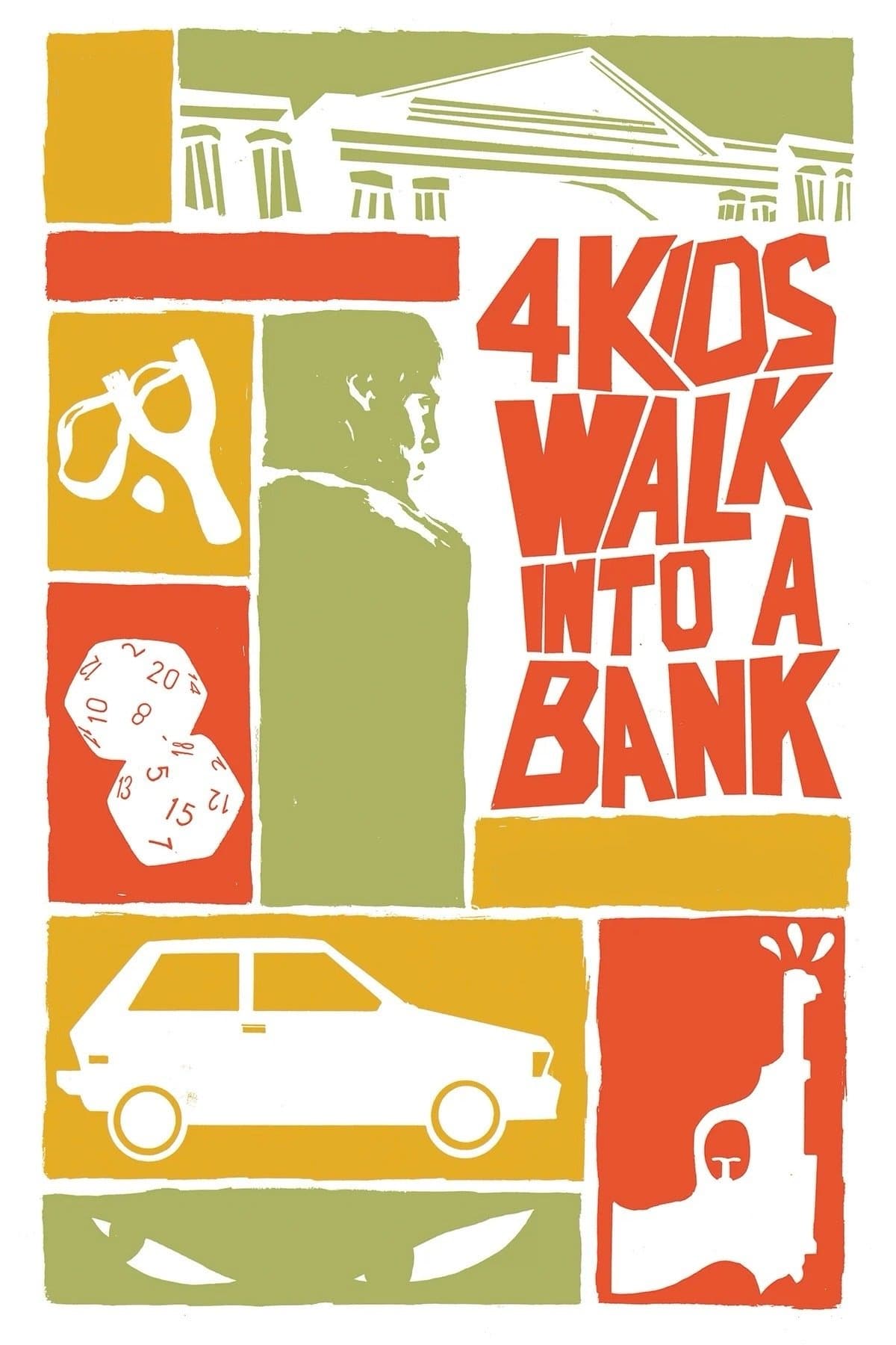 Poster backdrop for 4 Kids Walk Into a Bank