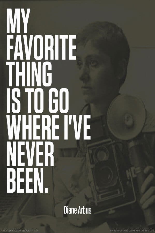 Poster backdrop for Going Where I've Never Been: The Photography of Diane Arbus
