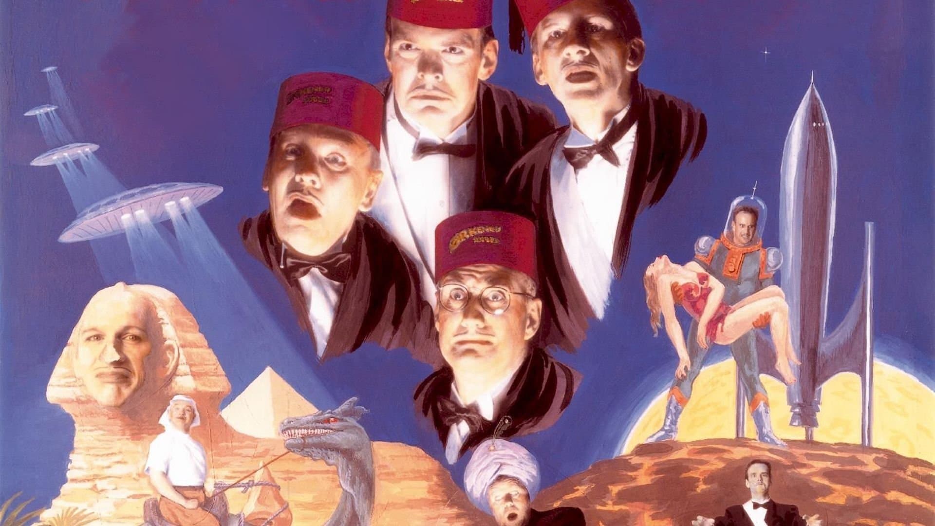 Poster backdrop for Ørkenens Sønner: Gå aldrig tilbage til en fuser