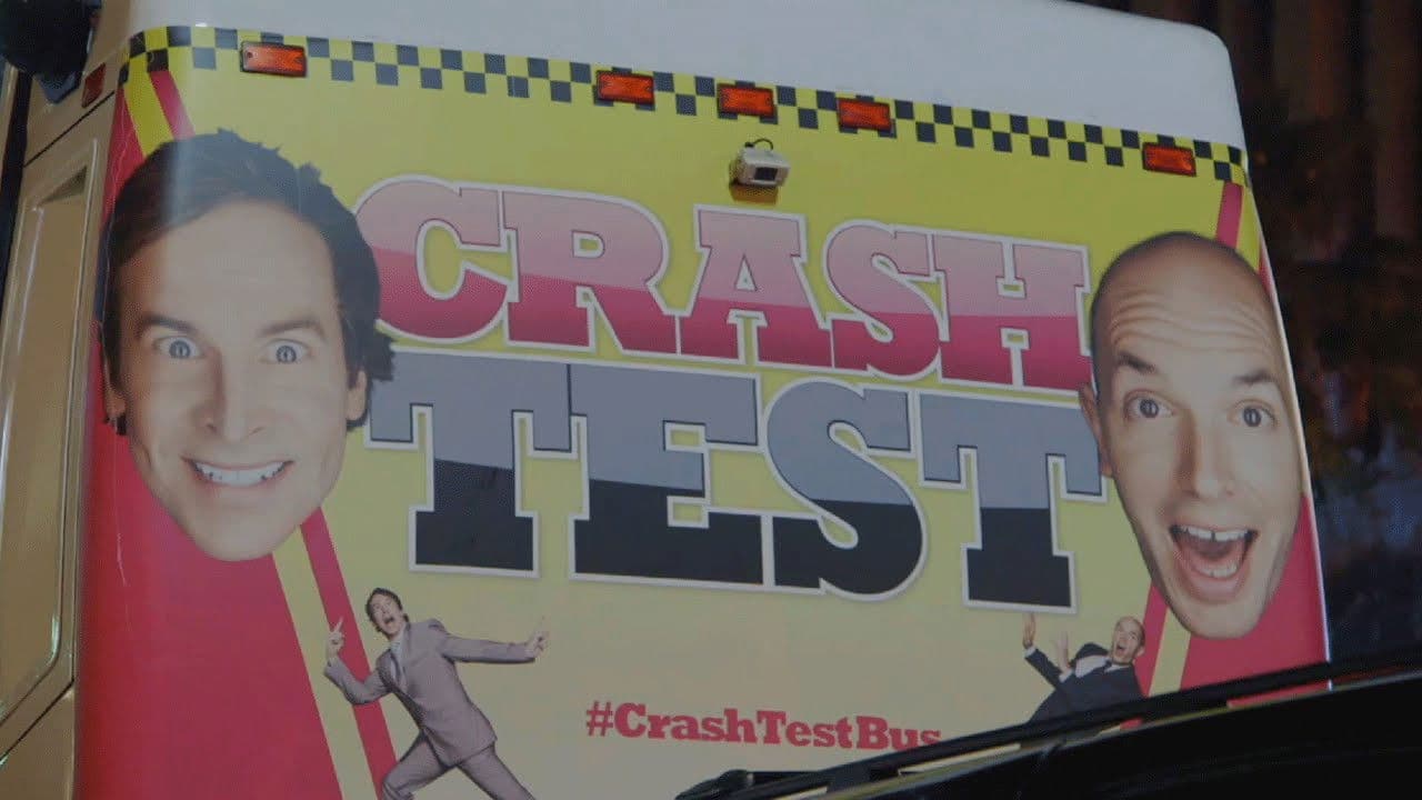 Poster backdrop for Crash Test: With Rob Huebel and Paul Scheer