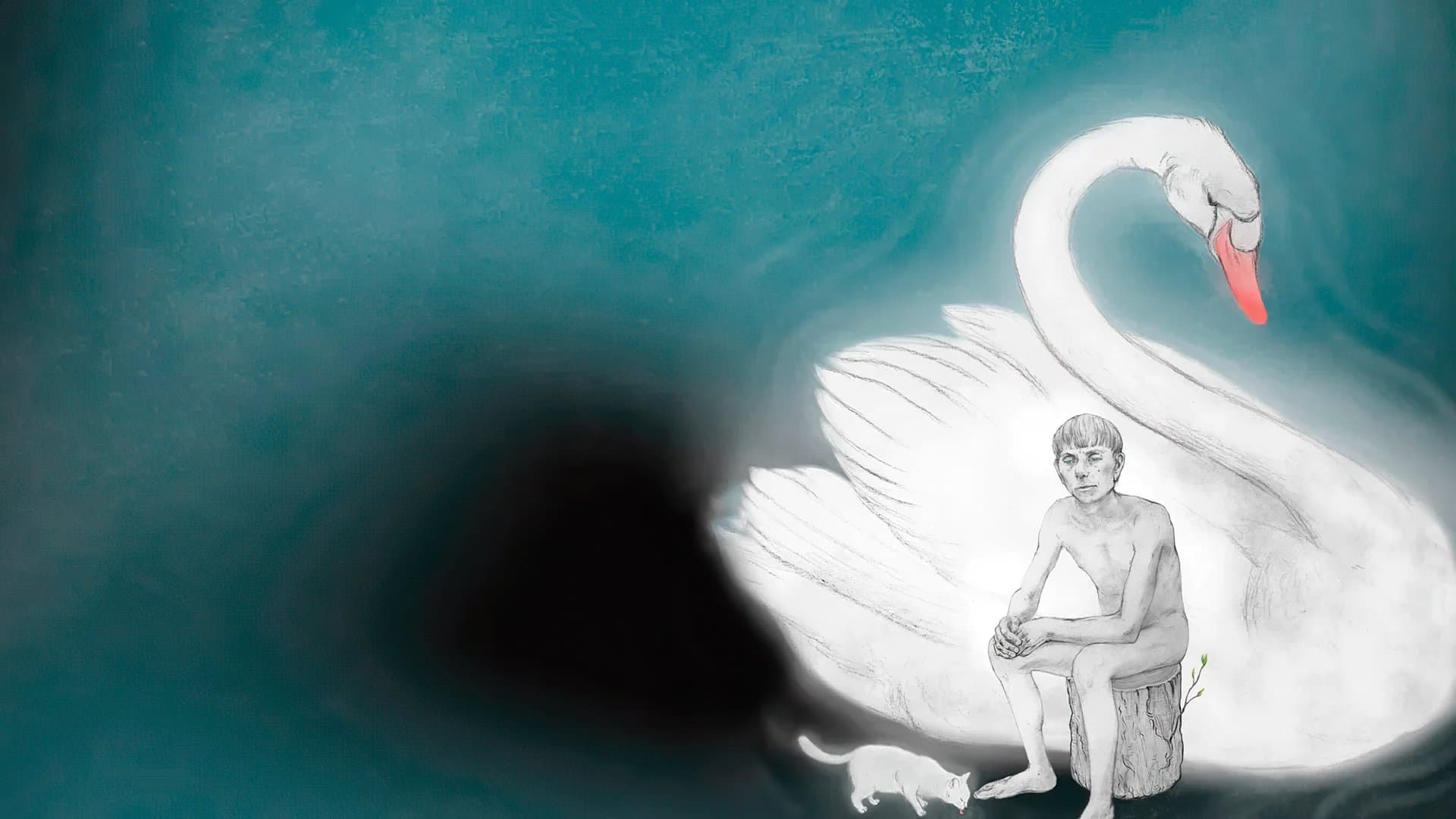 Poster backdrop for Papier-mache