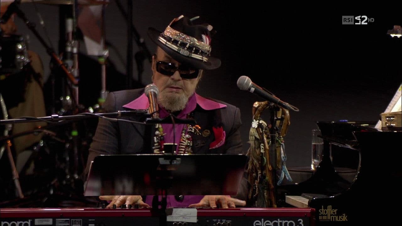Poster backdrop for Dr John  . feat.Arturo Sandoval & Sarah Morrow -Live At Avio Session Basel