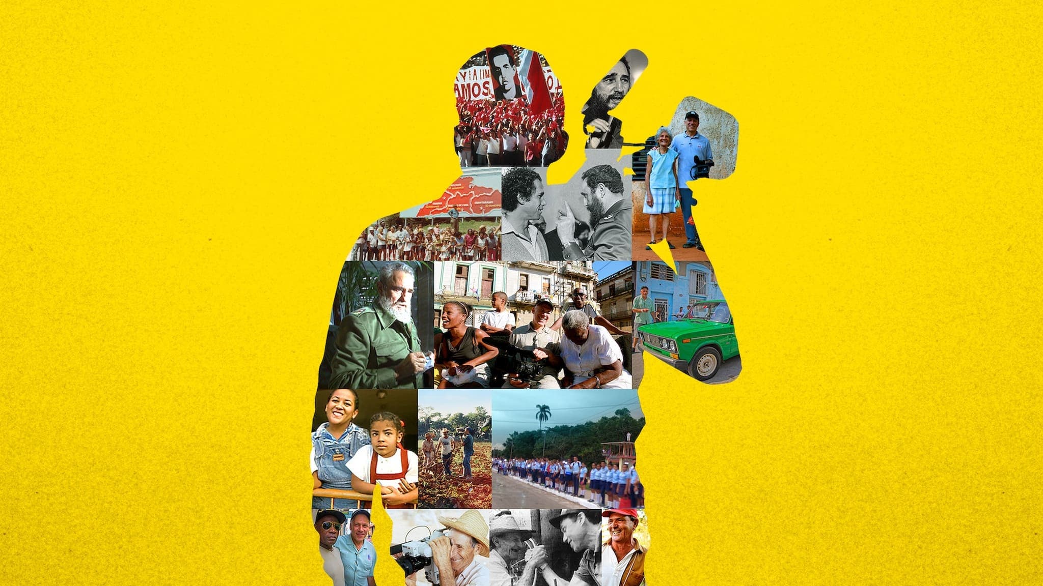 Poster backdrop for Cuba and the Cameraman