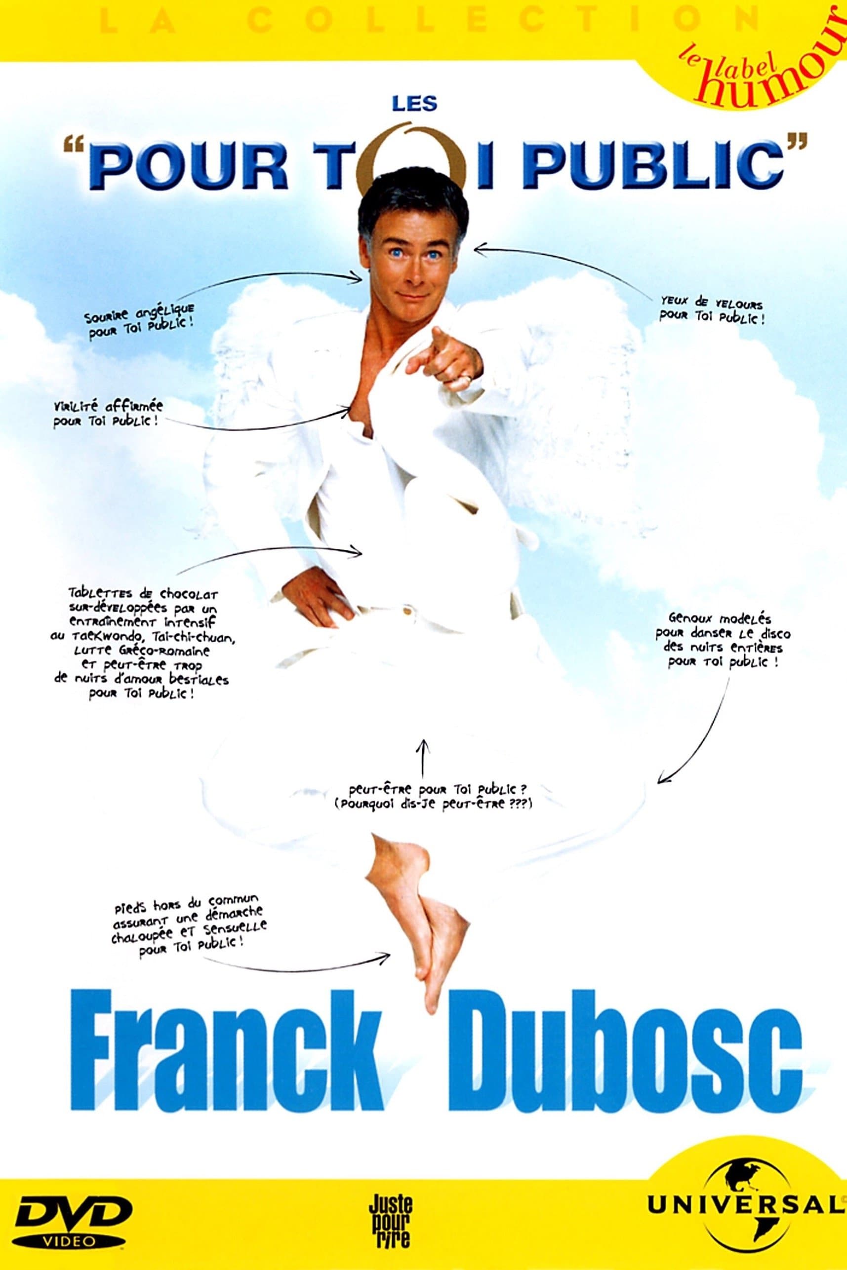 Poster backdrop for Franck Dubosc - Les Pour Toi Public