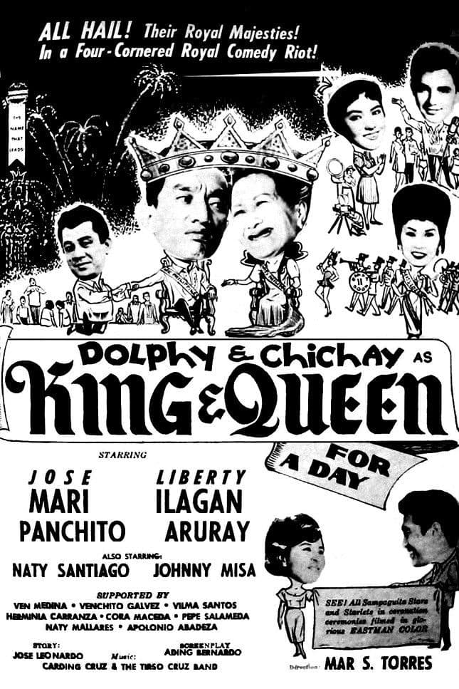 Poster backdrop for King & Queen for a Day
