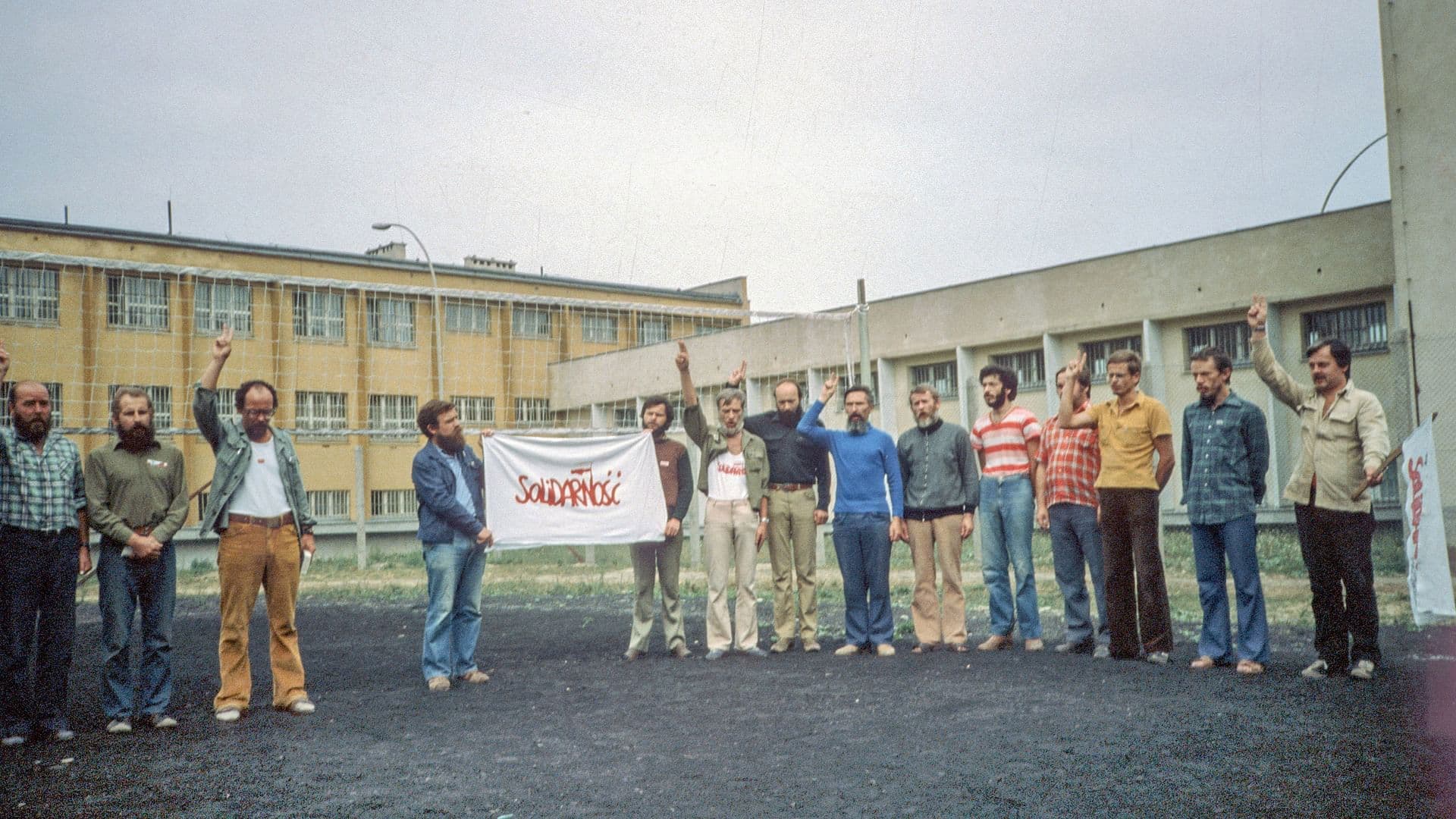 Poster backdrop for Solidarność: How Solidarity Changed Europe