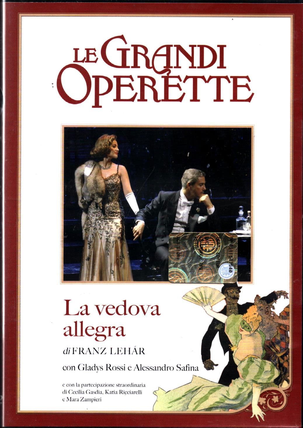 Poster backdrop for Le Grandi Operette : La vedova allegra