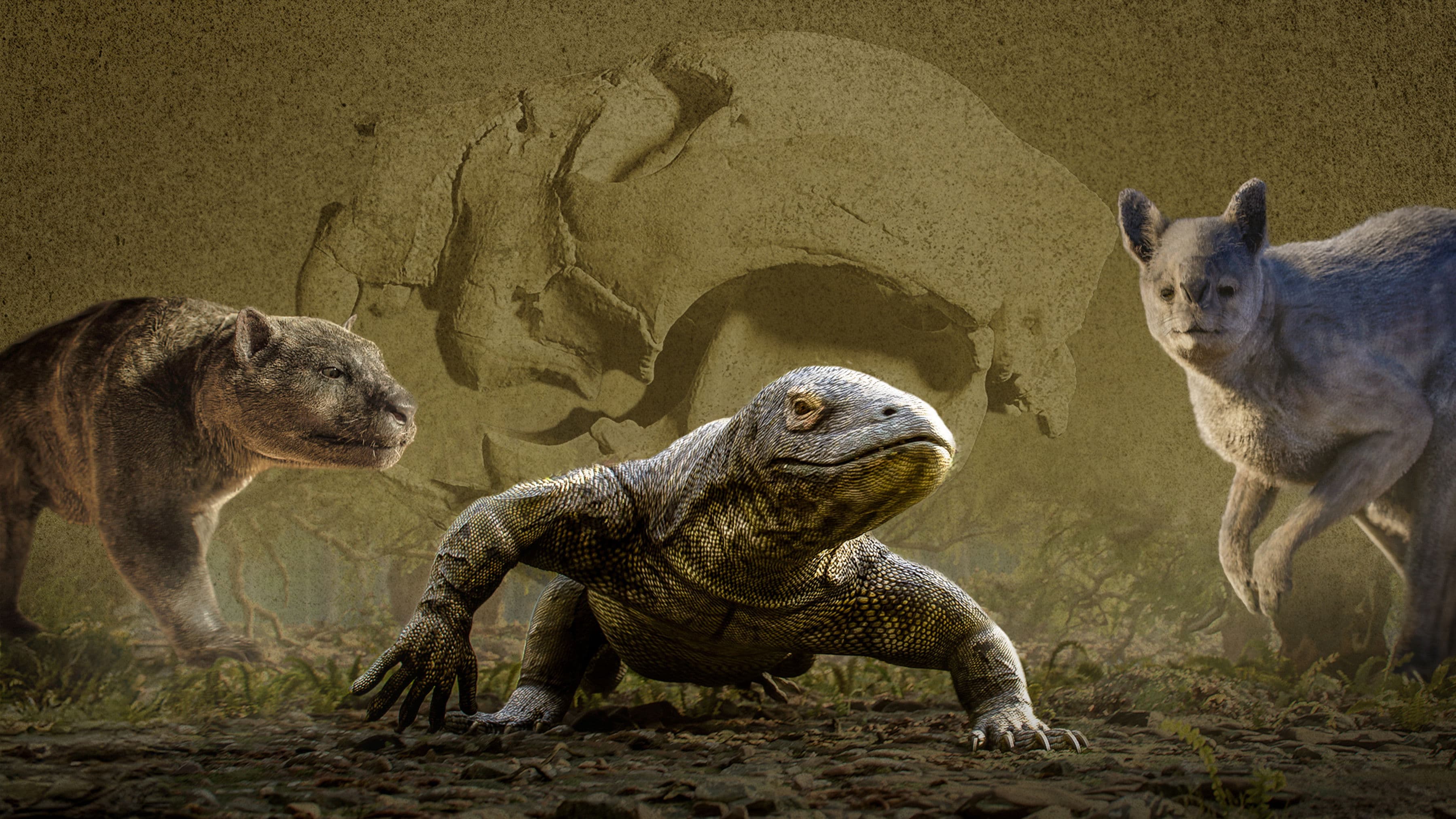 Poster backdrop for Megafauna: What Killed Australia's Giants?