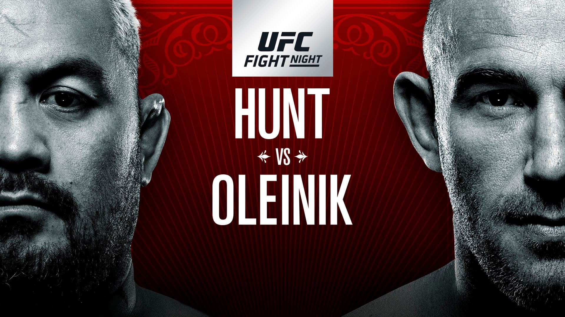 Poster backdrop for UFC Fight Night 136: Hunt vs. Oleinik