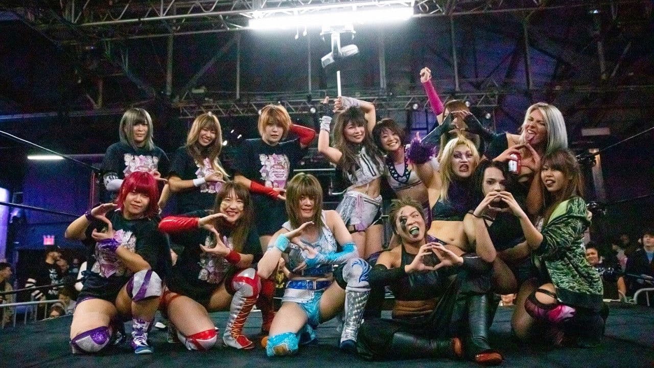 Poster backdrop for Stardom in NYC