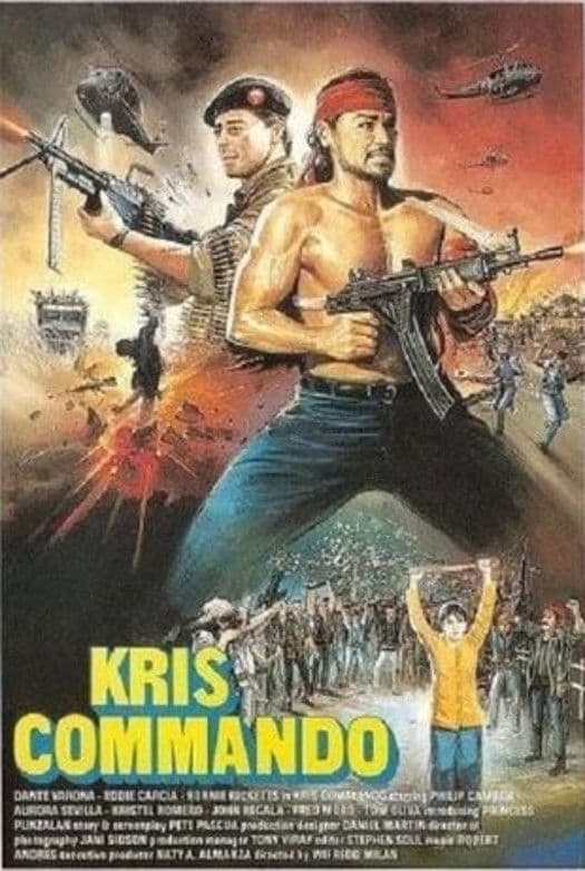 Poster backdrop for Kris Commando