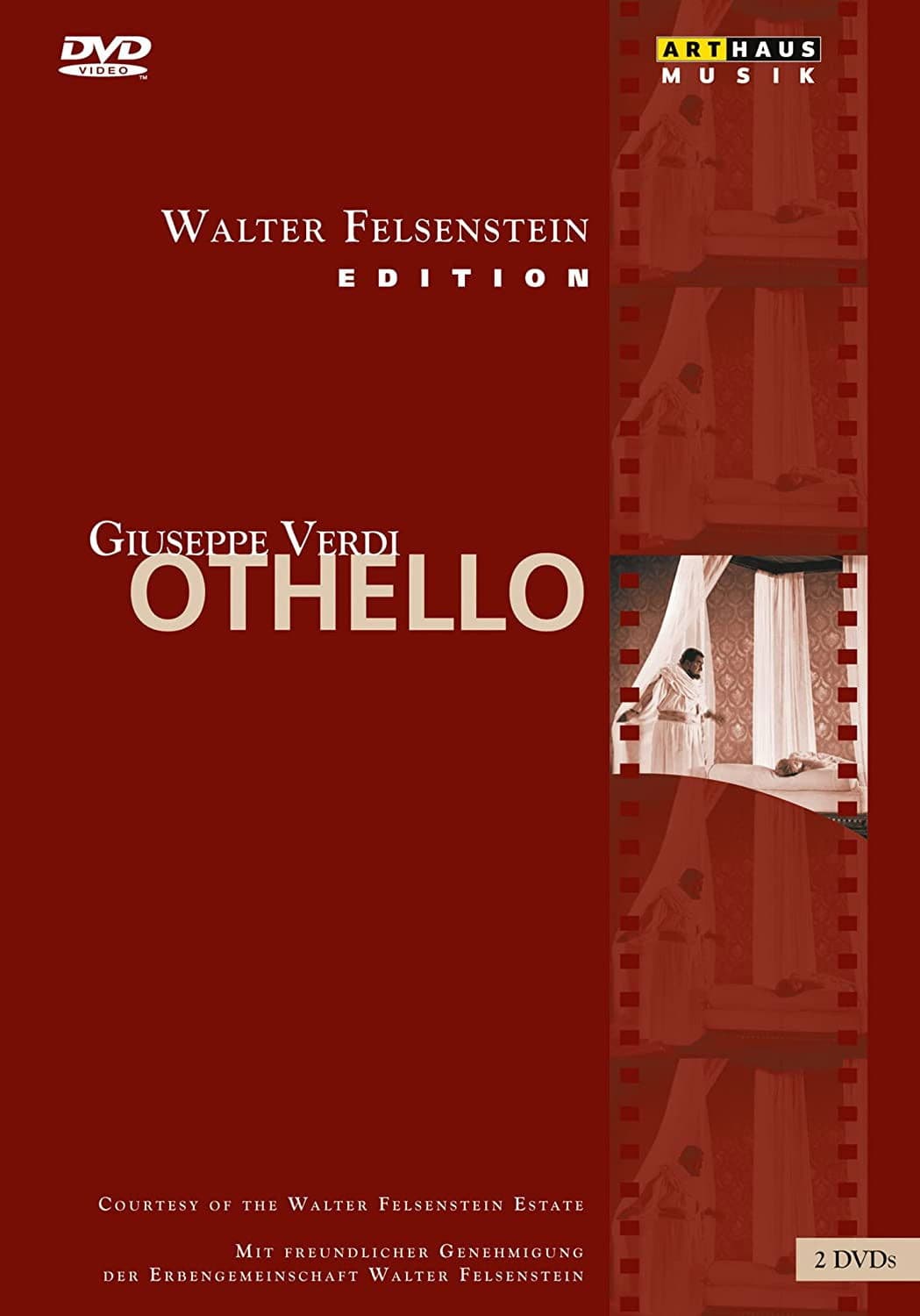 Poster backdrop for Verdi: Othello (Komische Oper Berlin)