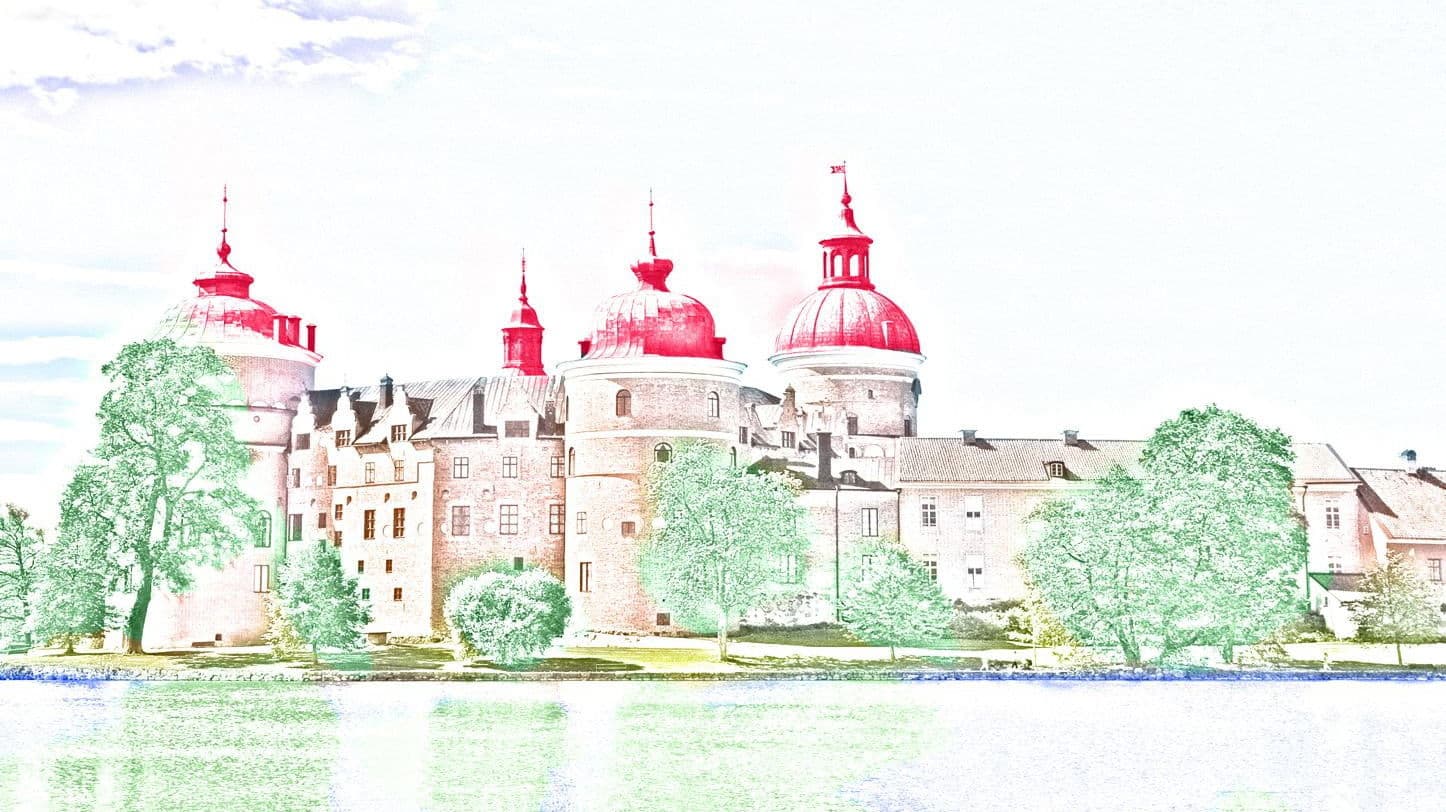Poster backdrop for Gripsholm Castle