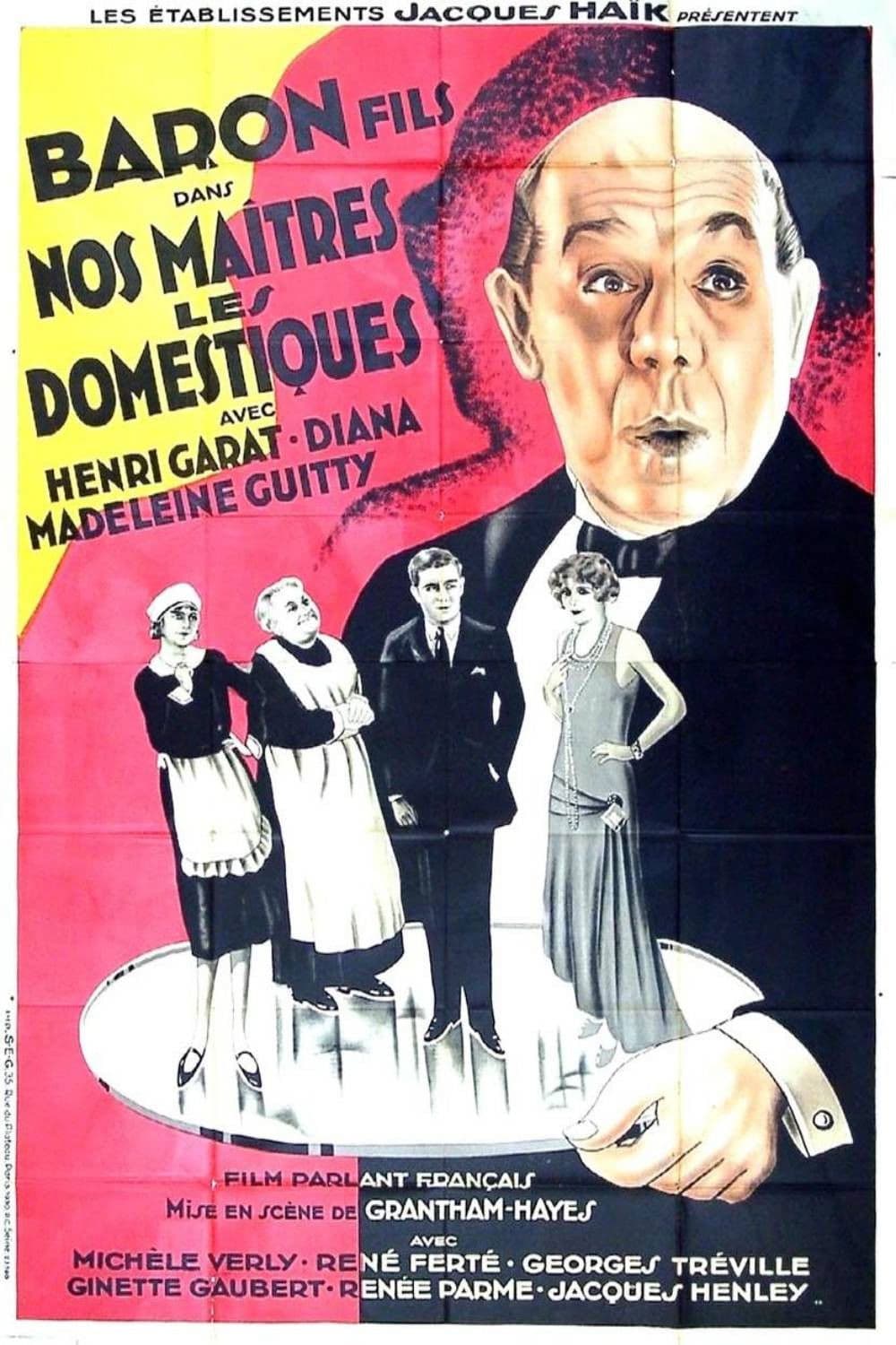 Poster backdrop for Nos maîtres les domestiques