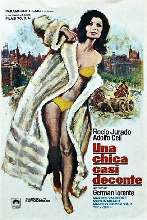 Poster backdrop for Una chica casi decente