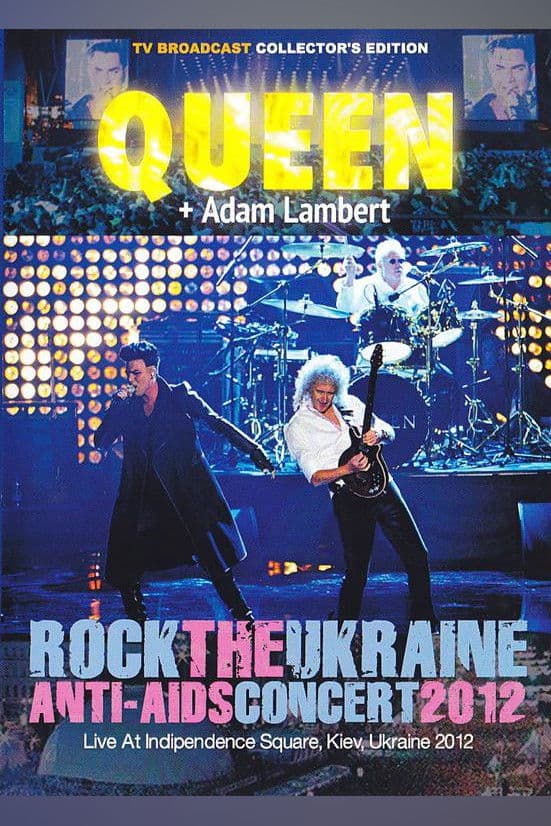 Poster backdrop for Queen + Adam Lambert: Live in Kyiv, Ukraine