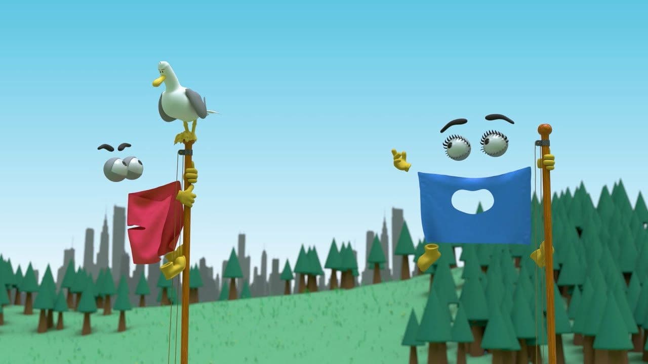 Poster backdrop for Flags