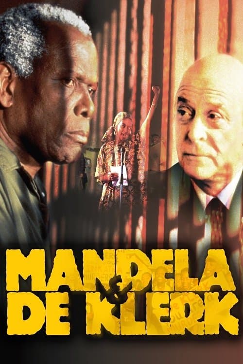 Poster backdrop for Mandela and de Klerk