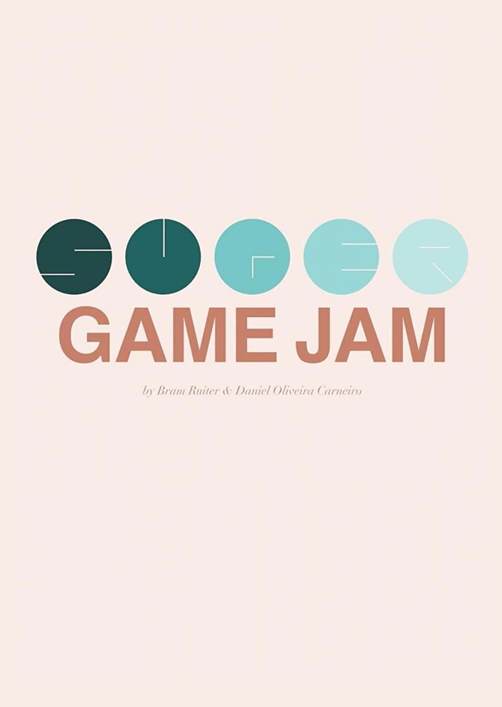 Poster backdrop for Super Game Jam