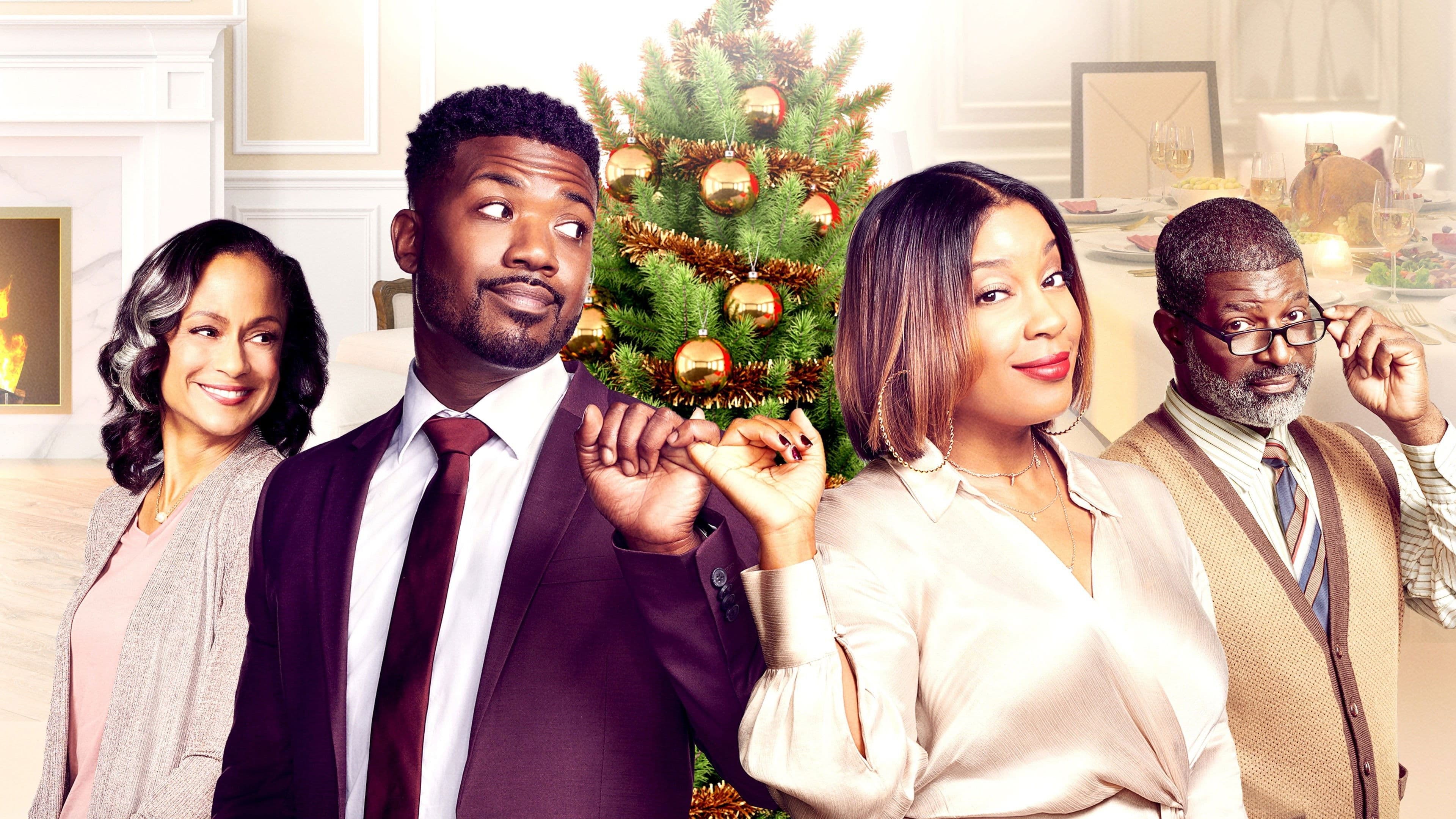 Poster backdrop for Dear Santa,  I Need a Date