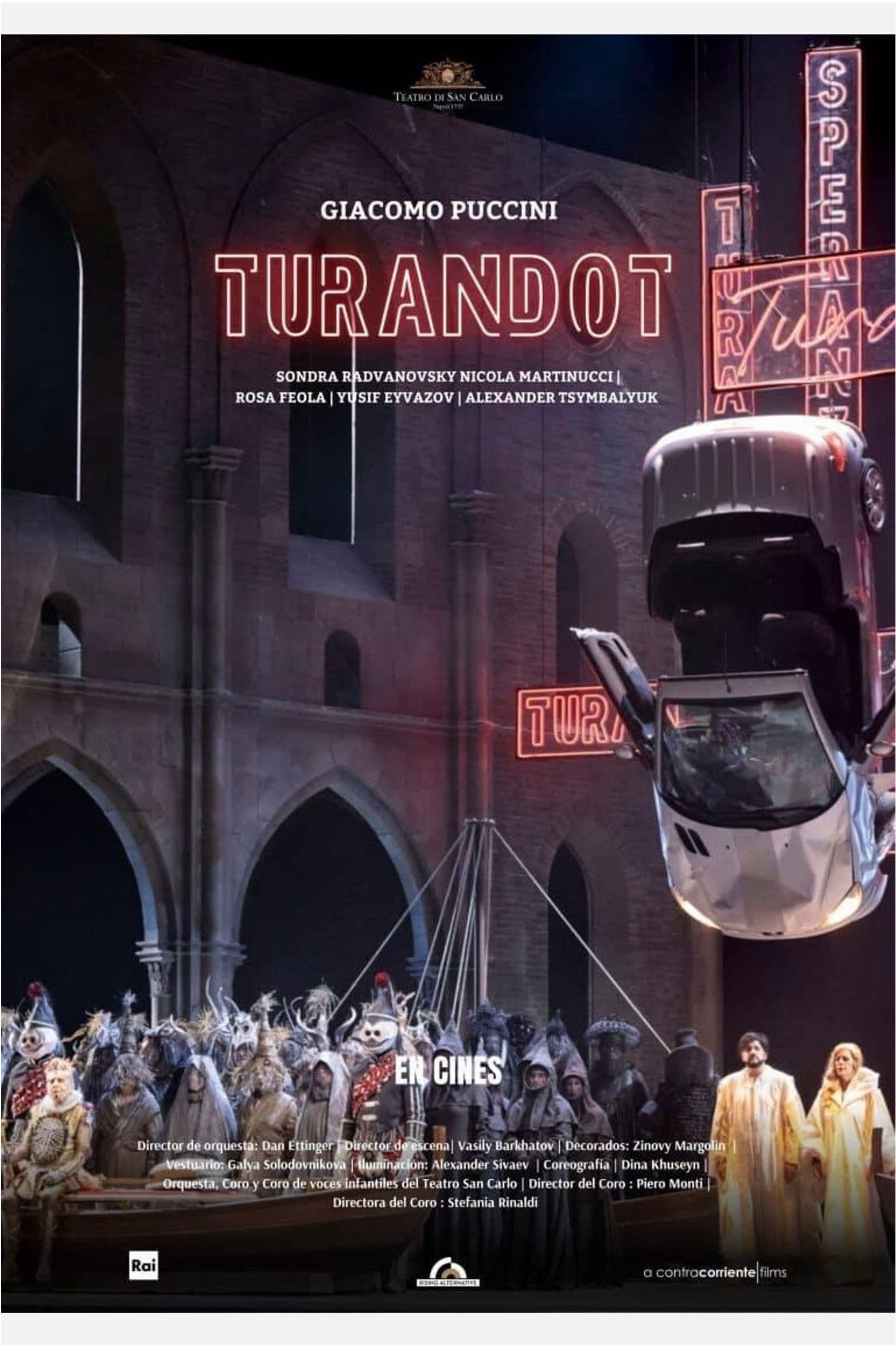 Poster backdrop for Turandot