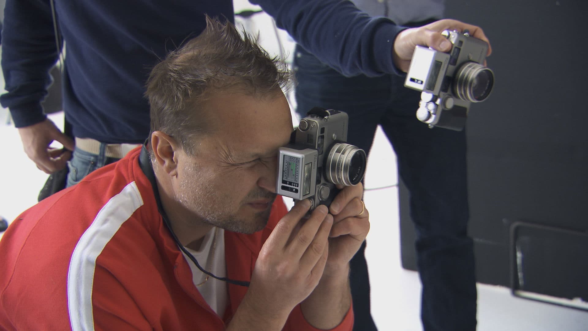 Poster backdrop for Juergen Teller