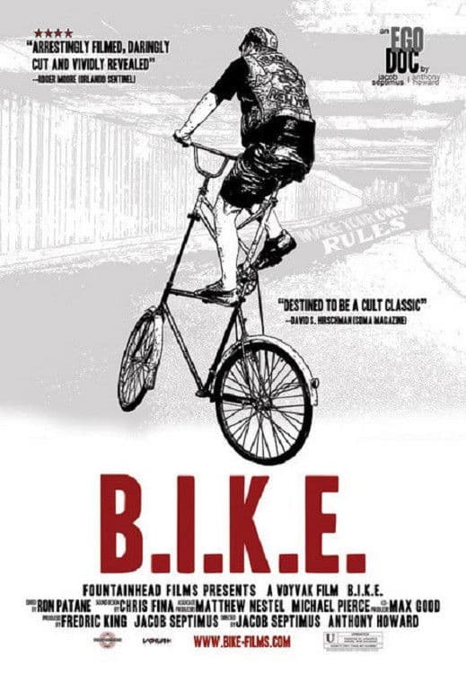 Poster backdrop for B.I.K.E.