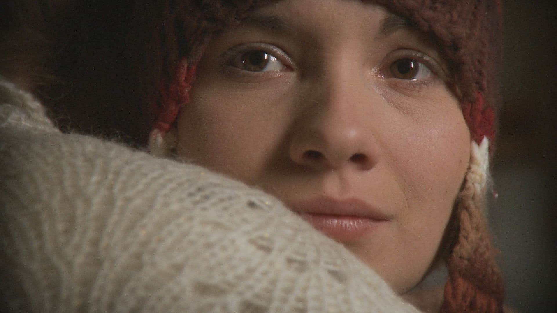 Poster backdrop for Yoko Ono’s Cups