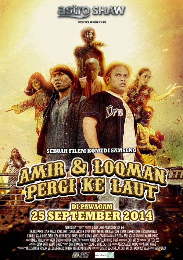 Poster backdrop for Amir & Loqman Pergi Ke Laut